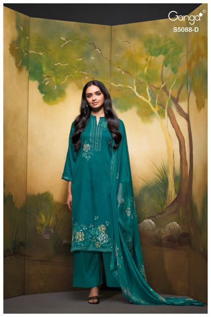 Ganga prairie 5088 saree women wholesale clothing